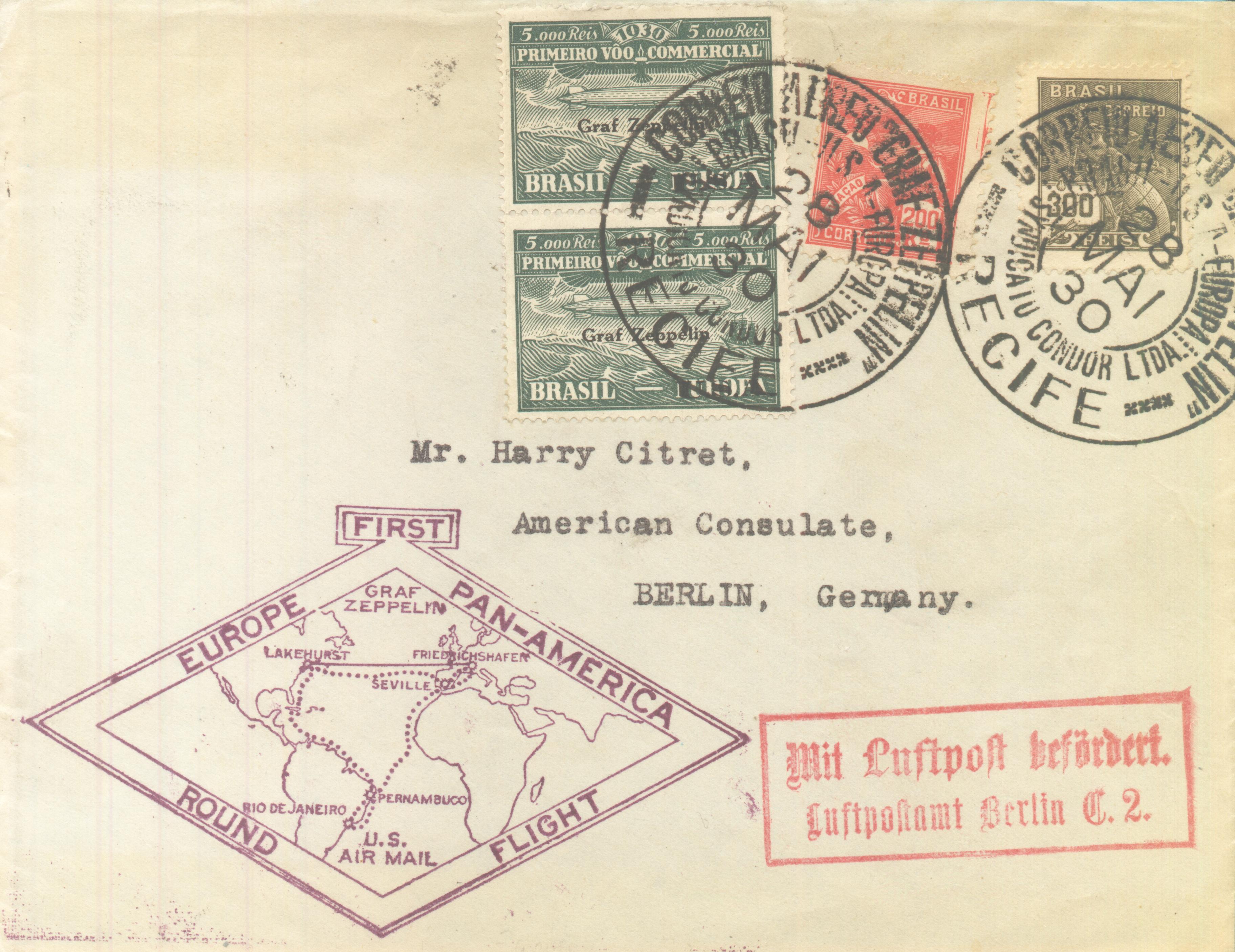 letter stamped